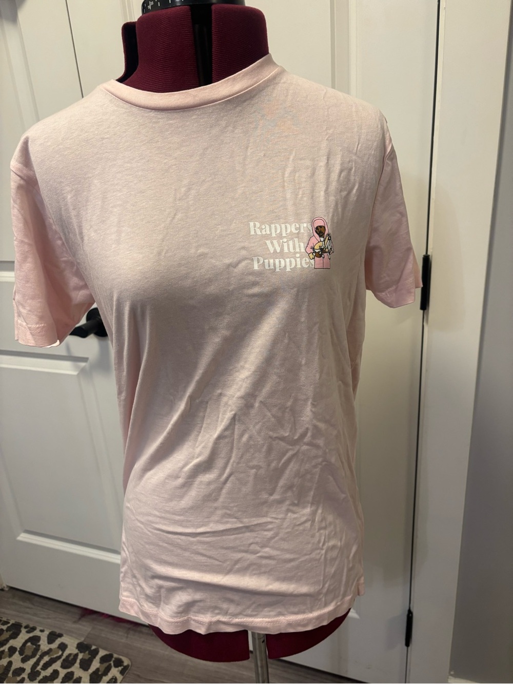 The Limited Light Pink Graphic Tee "Dog Limited"